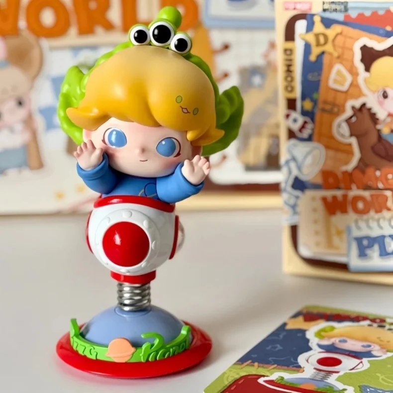 Original POPMART DIMOO WORLD Pixar Co-Branded Blind Box Figuren Buzz Lightyear Sammlerstücke Deko-Spielzeug Geburtstagsgeschenk – Detail 6