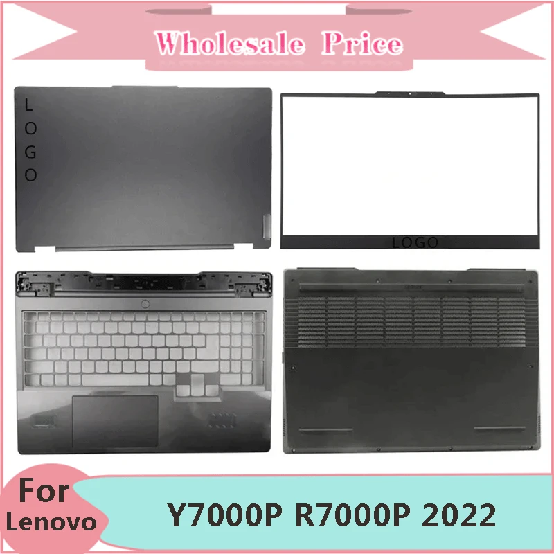 

New For Lenovo Y7000P R7000P 2022 Legion 5-15 IAH7H Laptop LCD Back Cover Front Bezel Upper Palmrest Bottom Base Case Keyboard