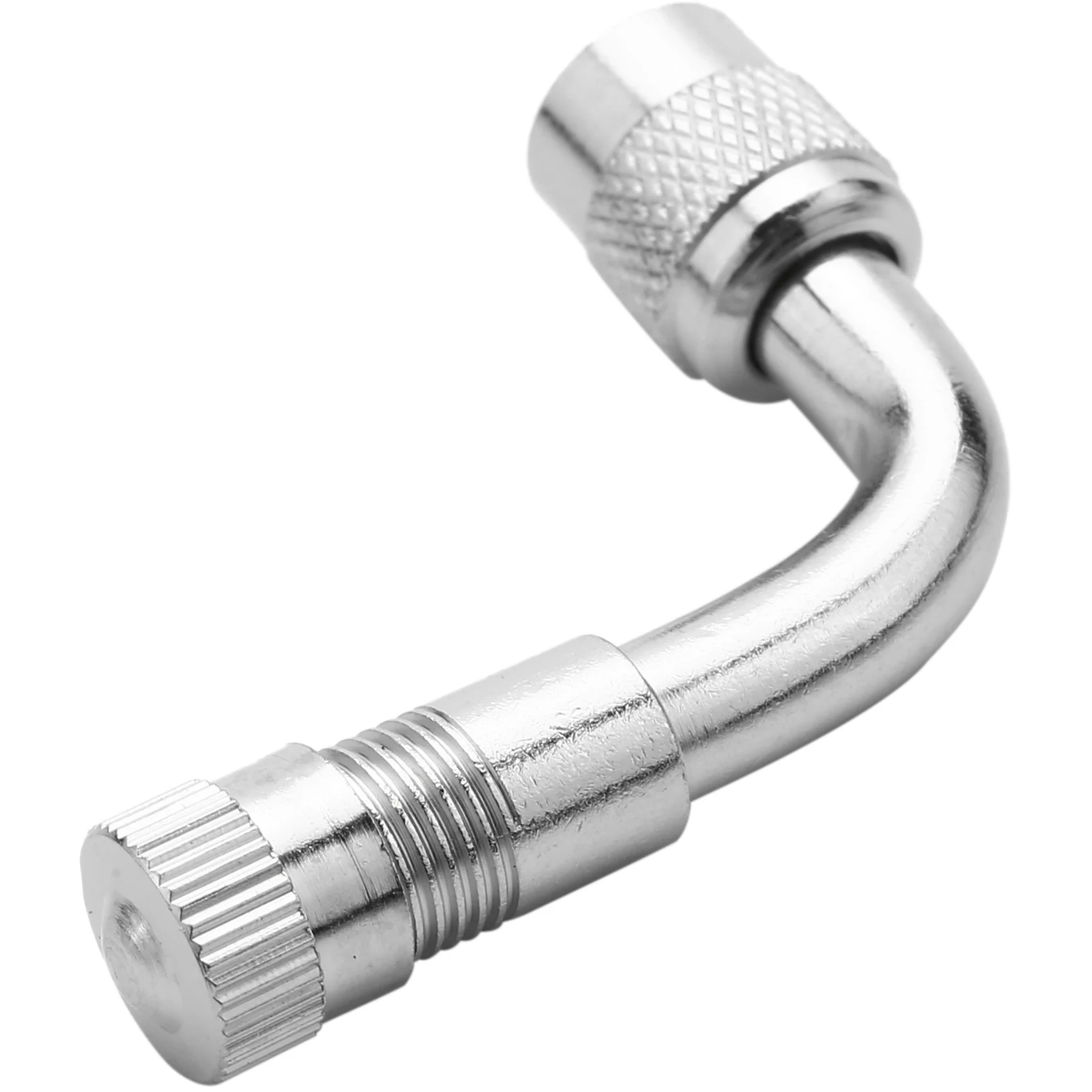 オートバイタイヤバルブエクステンションアダプター、90度角度、車、自転車タイヤバルブチューブ