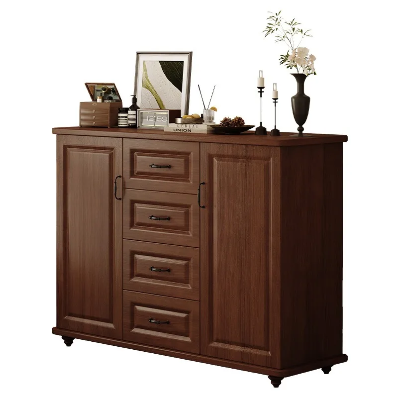 

Комод в американском стиле, комод для спальни, шкаф для хранения, цвет из массива дерева, новый китайский комод для гостиной, серия Cab