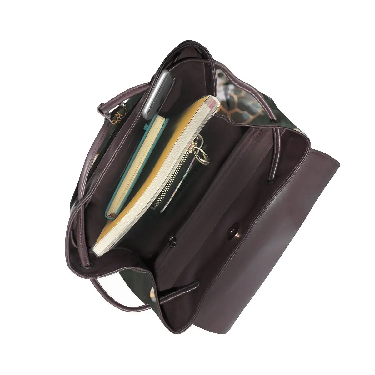 السلاحف البحرية في فقاعات أنماط ثلاثية الأبعاد حقيبة ظهر نسائية جديدة ساخنة مصممة من الجلد عالي الجودة وبسيط حقيبة ظهر ذات سعة كبيرة