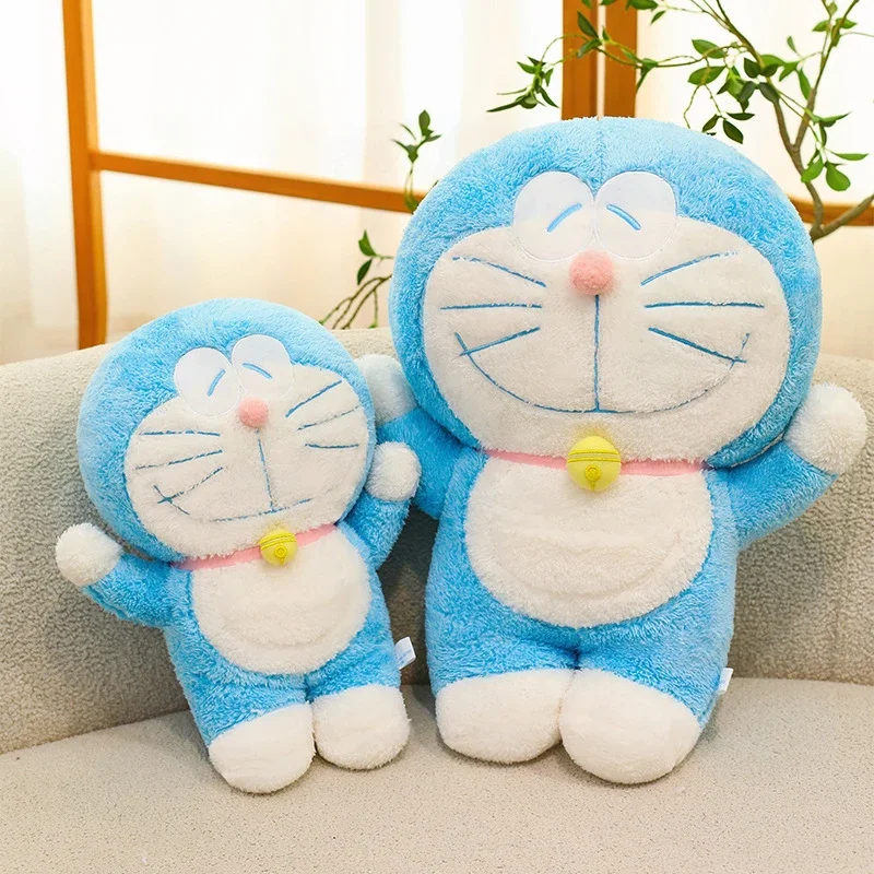 

Kawaii Plush Toy Doraemon Stuffed Plaything Blue Fat Cat Anime Cartoon Cuddly Baby Kids Birthday Gift For Children Soft Filled P