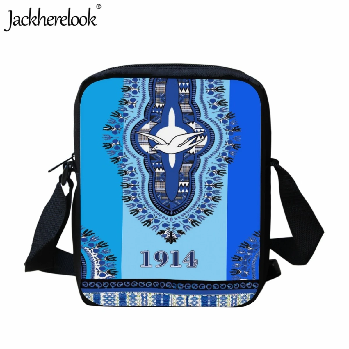 

Jackherelook Fashion Phi Beta Sigma Sorority Print Women's Shoulder Bag New Hot Party Messenger Bag Casual Shopping Shoulder Bag