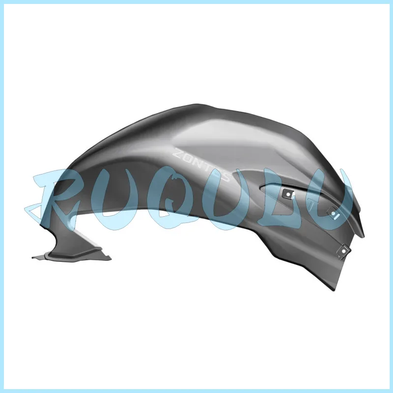 Zt310-t Fuel Tank Left / Right Cover Upper Part (dark Glossy Gray/zontes Soft Label) 4044201-463051 / 4044201-464051 For Zontes