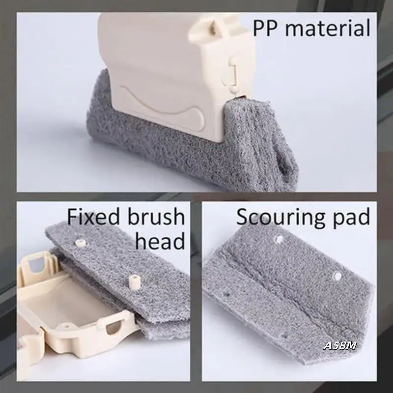 

Window Groove Cleaning Brush, Magic Window Track Cleaner, Window Sill Cleaning Tool, Window Track Cleaning Tool