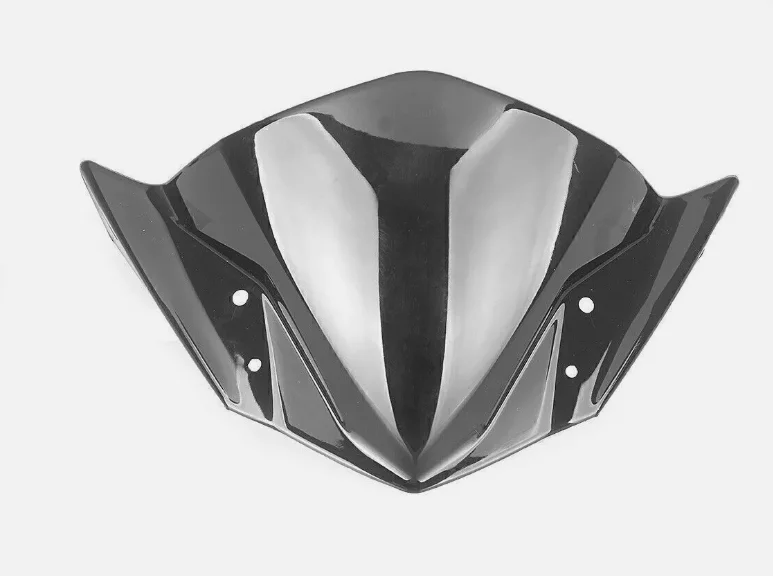 high quality Motorcycle Double Bubble Windshield WindScreen Screen For Yamaha FZ16 FZ 16 Fi V2.0 FZ-S FZS S 150 2014-2018 ABS