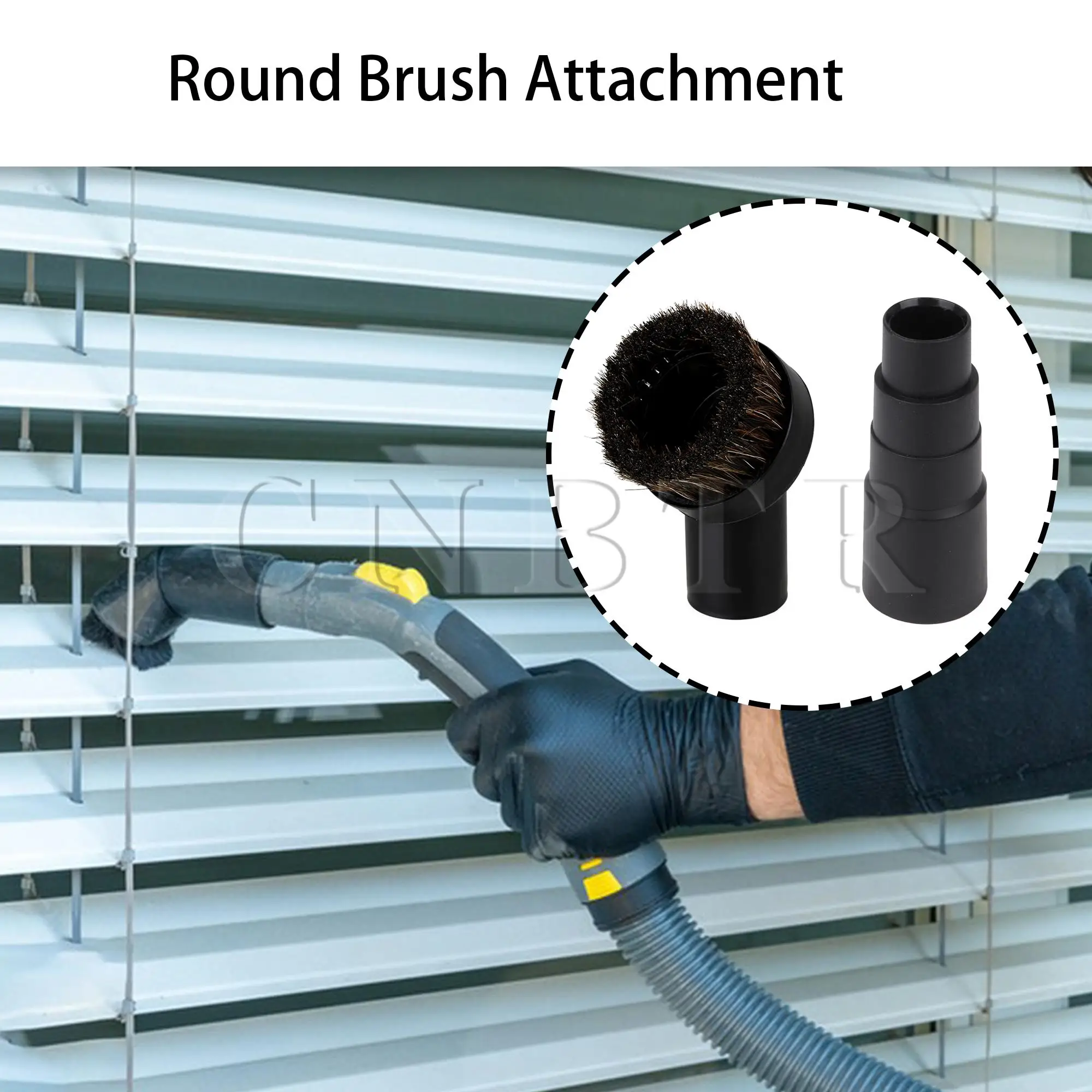 CNBTR 2 Pieces Vacuum Round Brush 1-1/4