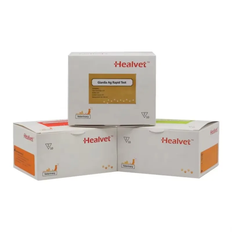 Vet Diagnostic 99% Specificity Cheap Price Veterinary Pet Use Giardia Ag Rapid Test Kit for Dogs