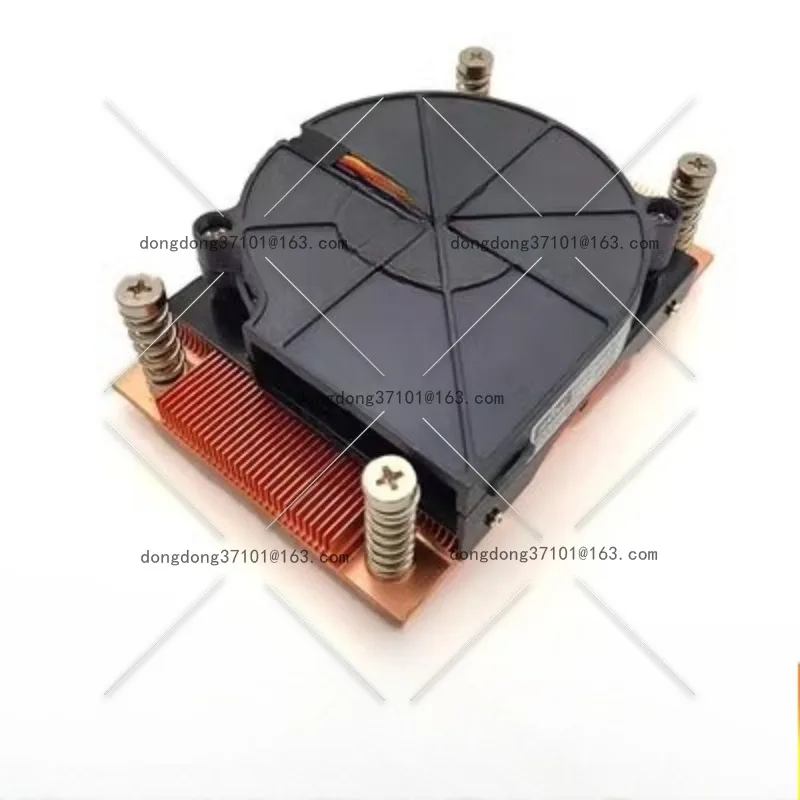 

1U ultra-thin AMD AM4 AM5 all-copper radiator 4-wire double ball fan