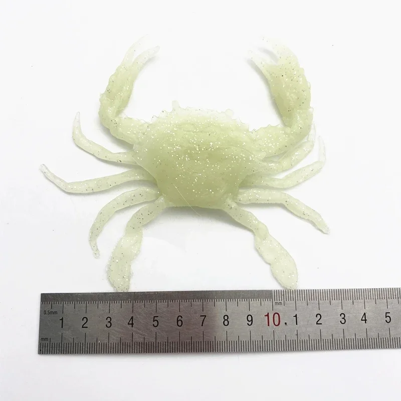 Señuelo cangrejo artificial 36g luminoso para pesca mar - imagen 3
