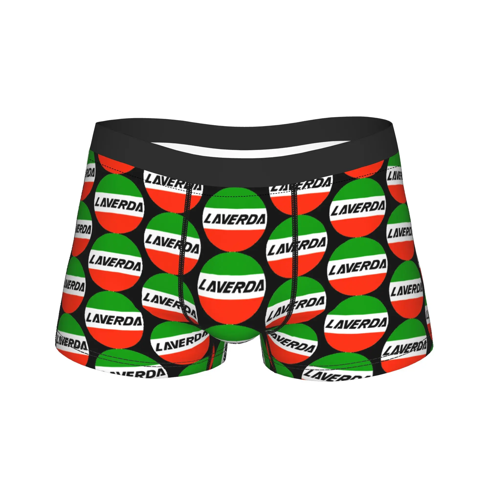 

Laverda Italy Boxer Brief Underwear High Quality Men Classic Trunk Printed Oversize Panties