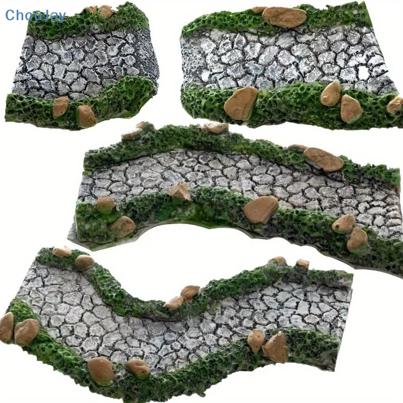 ♥Modular 3D Rock Background Panels for Reptile Tank & Aquarium – Realistic Mossy Stone Terrarium Decor for Lizards/Geckos/Fish