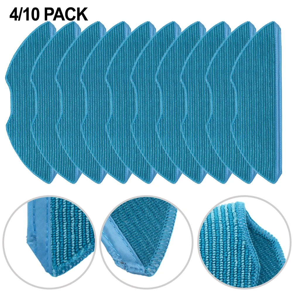 Mop Cloths For HomeRun 2000 & 3000 Series Robot Vacuums Gentle&Effective Replacement Robot Sweeper Spare Part