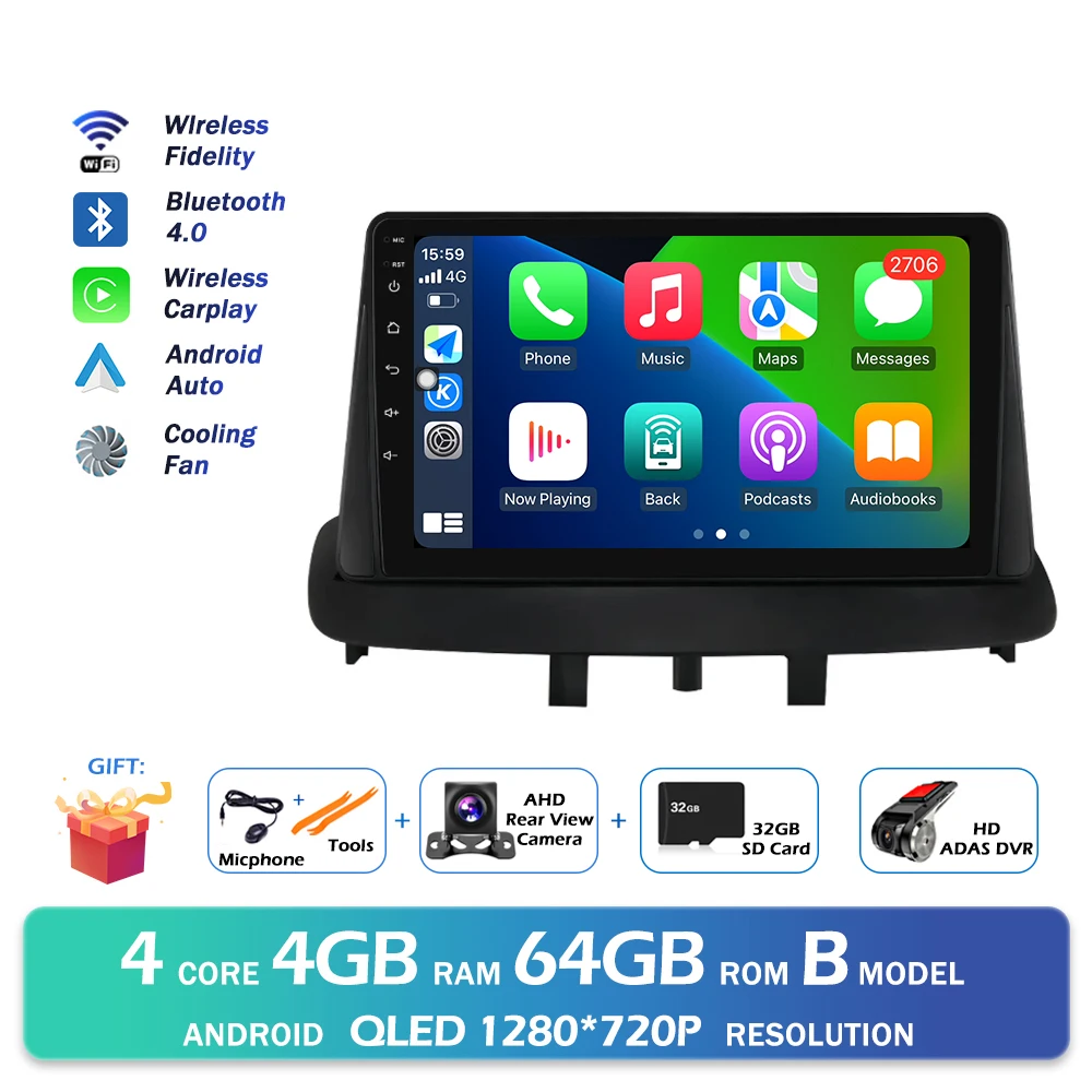 Variant: B 4G 64G CAM DVR