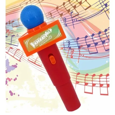 Brinquedo Microfone Infantil Musical Hero Squad Voice Emite Sons E Luzes