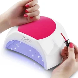 LINMADA SUN2C UV LED Nail Lamp 48W UV Light for Nails with 4 Timer Settings LED Nail Light Suitable for Home Diy and Nail Salon