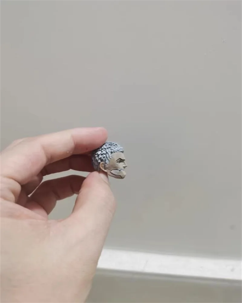 1/12 Male Soldier Kurosaki Ichigo Shut Up Head Carving Sculpture Model Toy Fit 6'' Action Figure Body In Stock