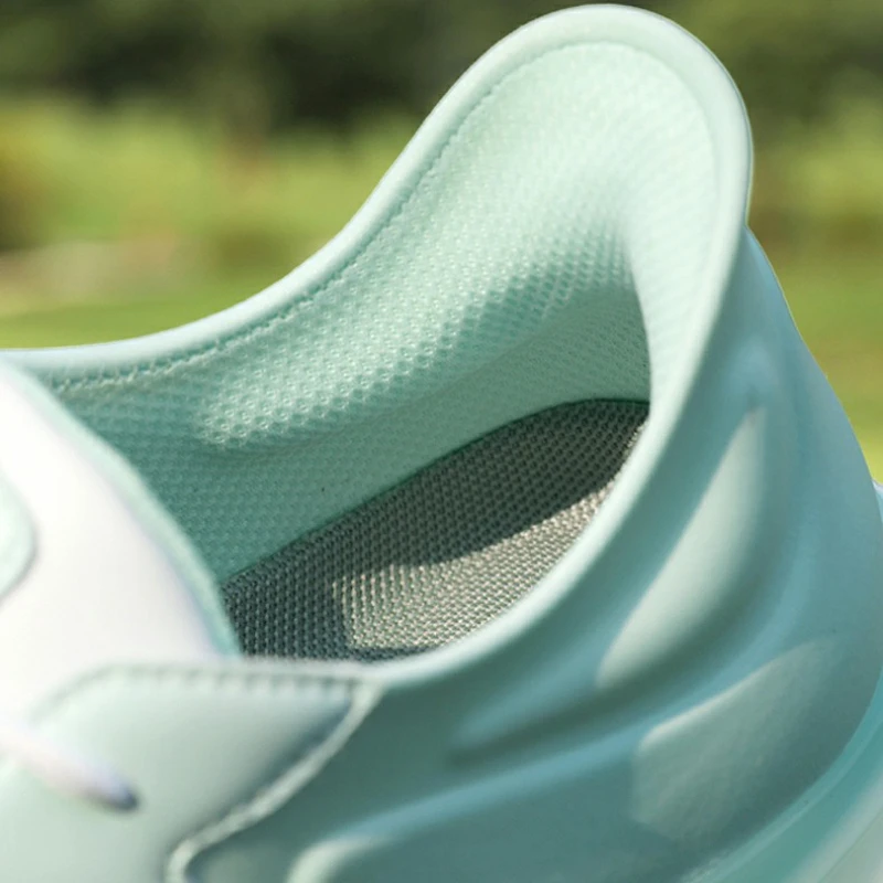 PGM zapatos de golf para mujer impermeables, antideslizantes laterales, acolchados, zapatillas deportivas de rebote XZ440