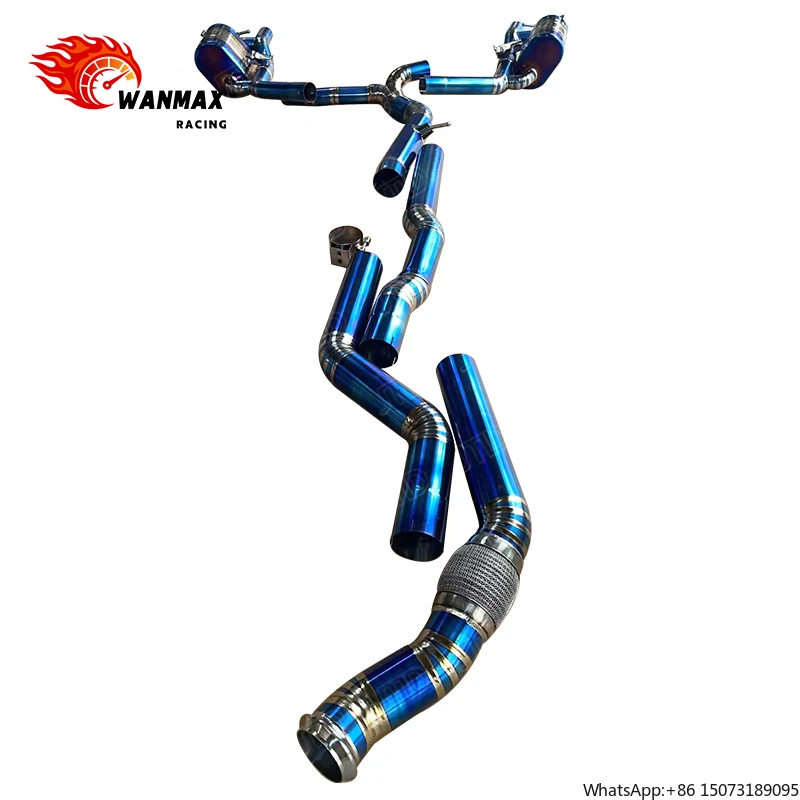 

Performance Valvetronic Titanium Exhaust Catback System for GT50 3.0T