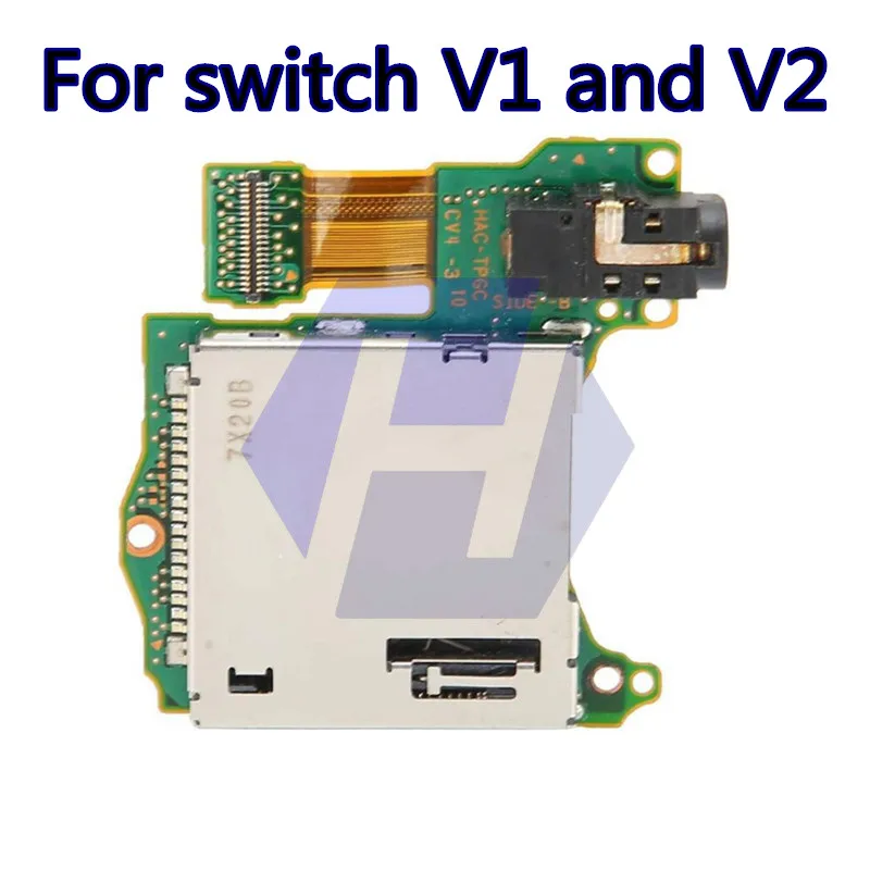 Left Right Motherboard PCB for Nintendo Switch OLED Controller Rail Slider Console V1 V2 Game Card Slot Socket Reader Jack Port