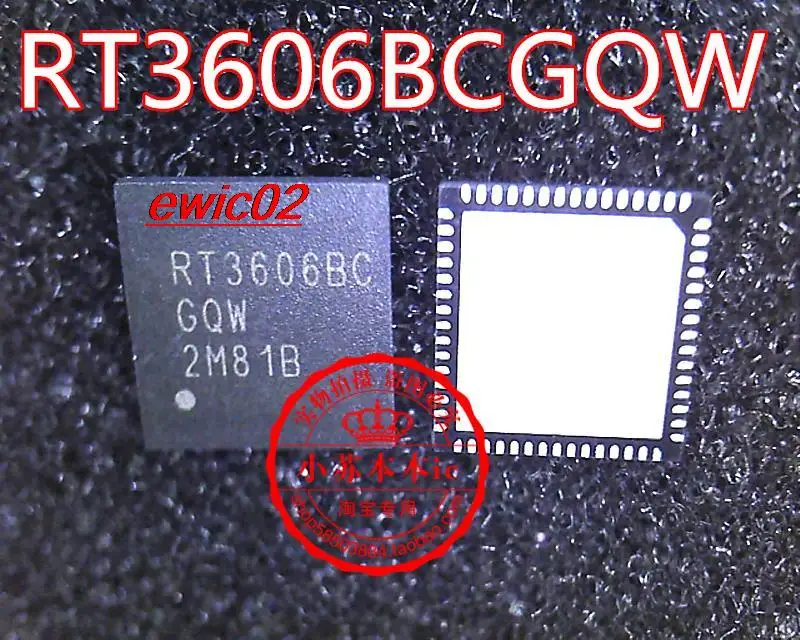 Rt3606cybugqw rt3606bc rt3606begqw rt3606be rt6819gqv qfnオリジナル在庫あり