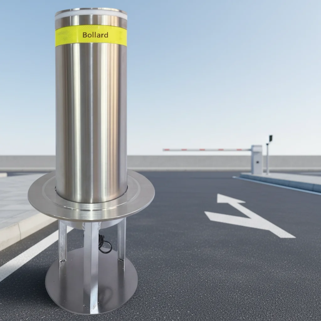 Customized Automatic Lifting Column Road Pile Anti-collision Safety  Electric Bollards