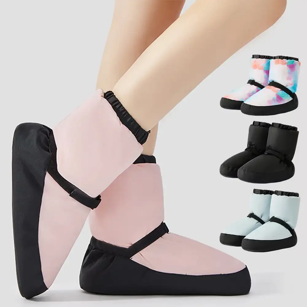 Winter Ballet Shoes Dance Boots Warm Ballet Boots Dance Shoe Boots Warm Up Training Shoes Ballerina Boots Sport Accessoies