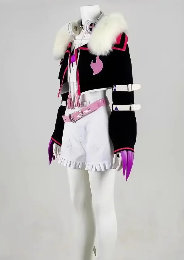 

Vtuber Hololive EN3 Mococo Abyssgard Косплей Костюм Семья Близнецы Хэллоуин Наряды Женский Новый Костюм Униформа