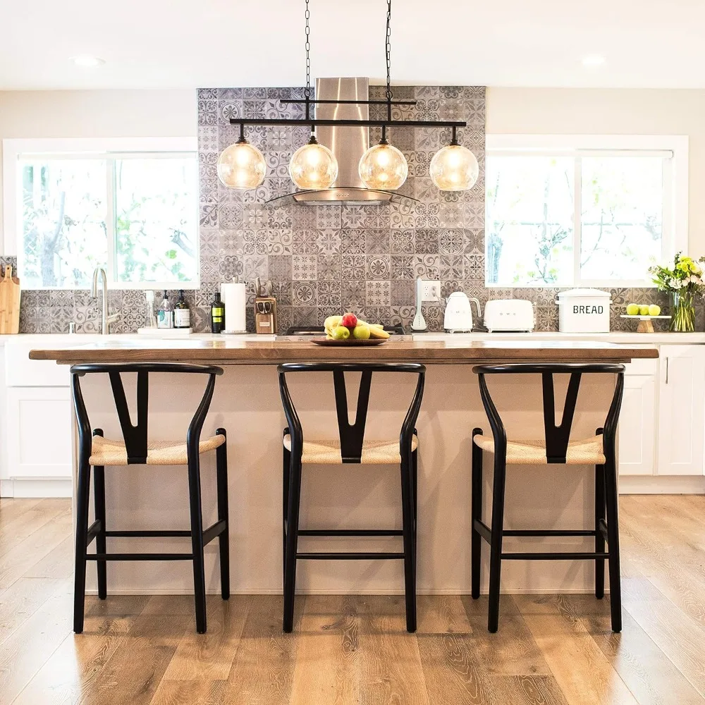 Weave Moderner Mid-Century-Esszimmerstuhl aus Holz