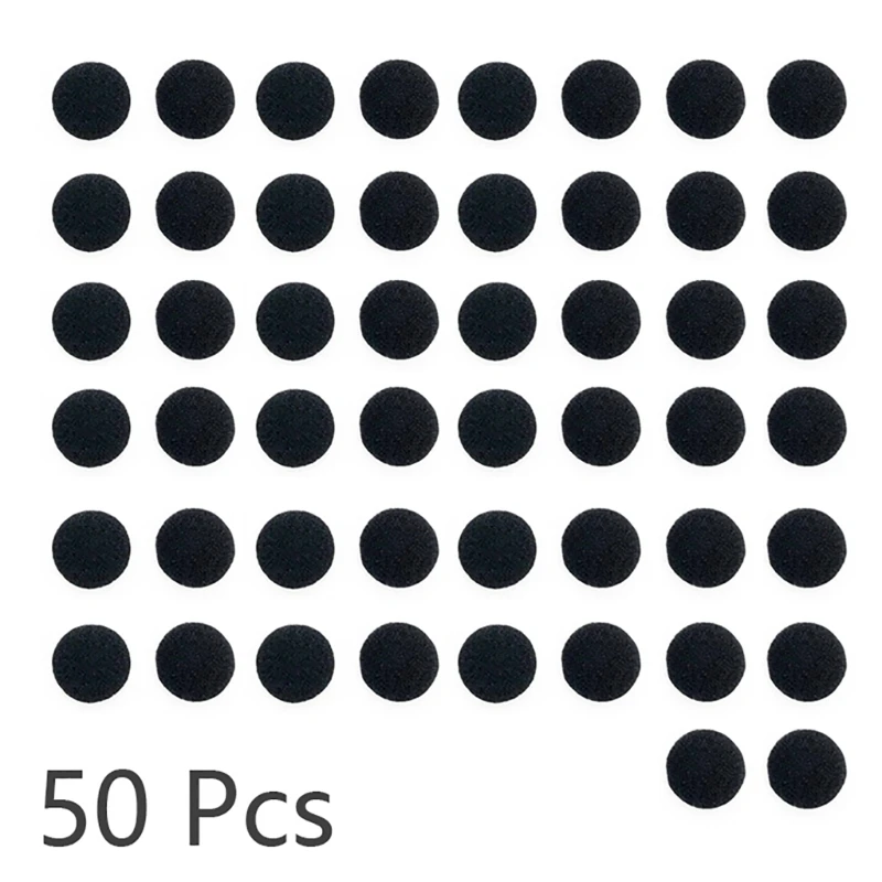 50 قطعة سماعات الإسفنج غطاء مرنة لينة سماعة تلميح وسائد سماعة سماعة وسادة واقية سدادات قطر 15 مللي متر