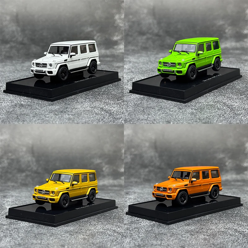 

Масштаб 1:64 G63 2017, внедорожник, имитация легкосплавного автомобиля, модель статического дисплея, Коллекционная игрушка, подарок, сувенирное украшение