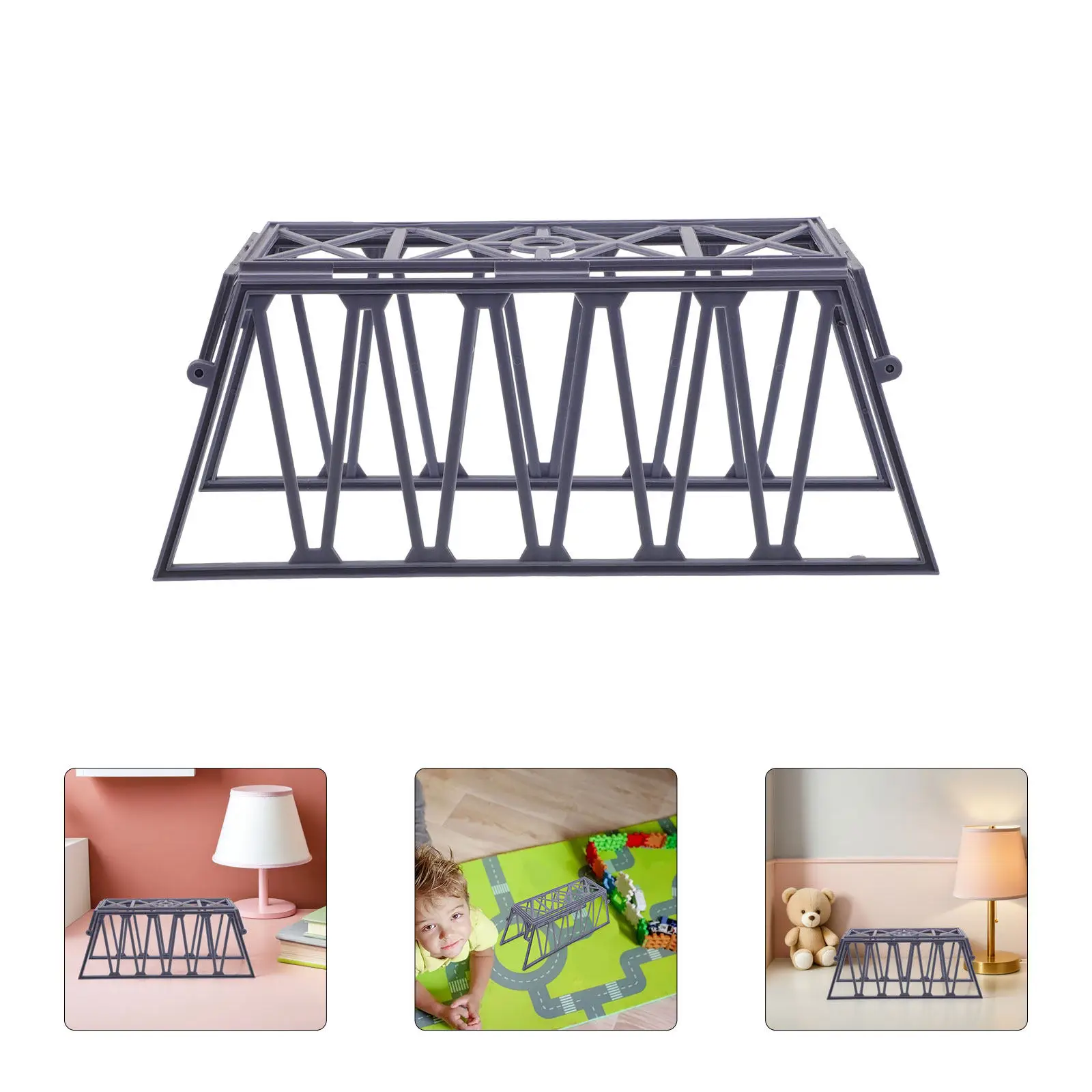 

Train Track Accessories Plastic Tracks Layout Building Scene Props Railway Bridge Extension Bridges Toy