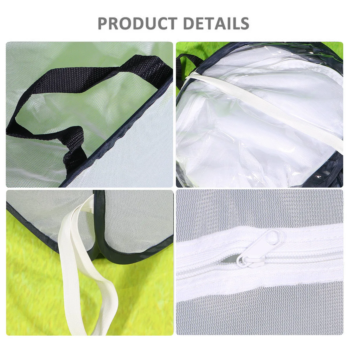 

1Pcs Foldable Bug Cage for Outdoor Adventure Strong Mesh Construction with Carry Handle Nature Learning Activity for Kids Insect