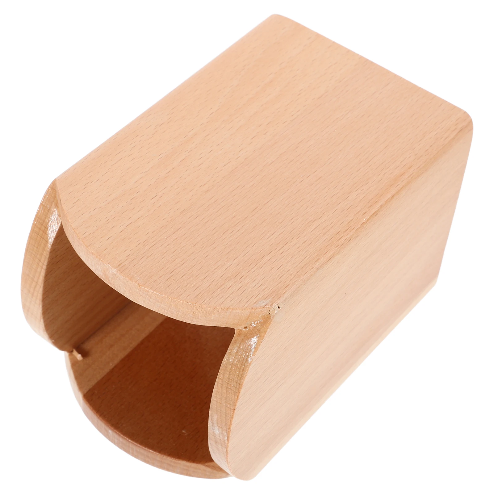 

Beech Pen Holder Eyebrow Pencil Storage Container Desktop Cup for Pens Log Makeup Cups Brushes Coffee Office