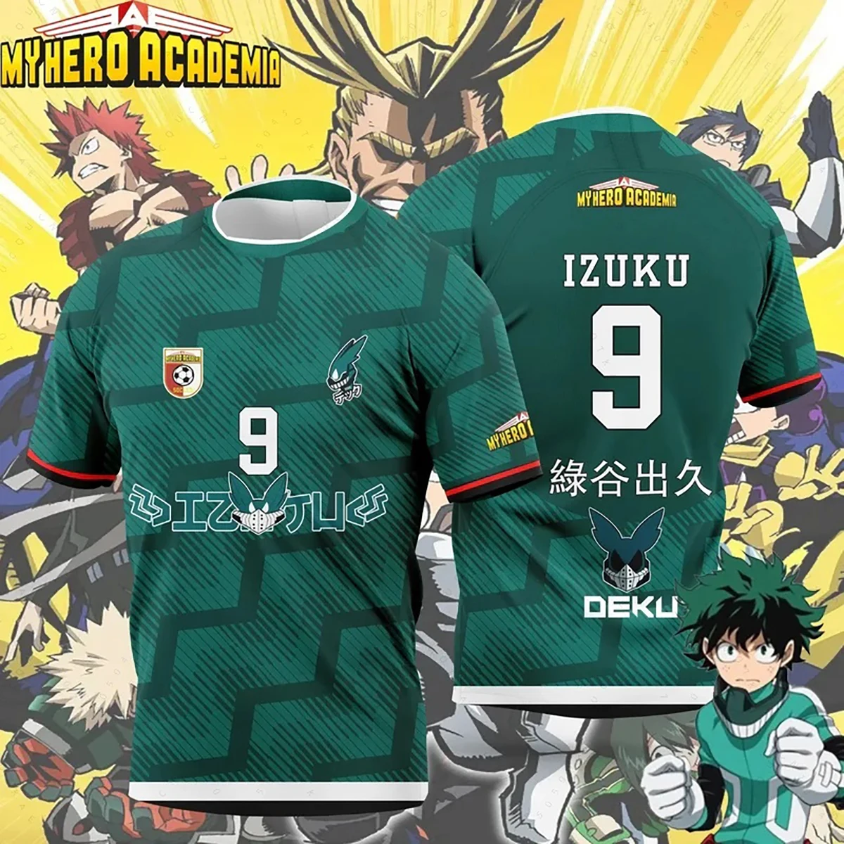 2026 New My Hero Academia Katsuki Bakugo #10 Soccer Jersey Men's