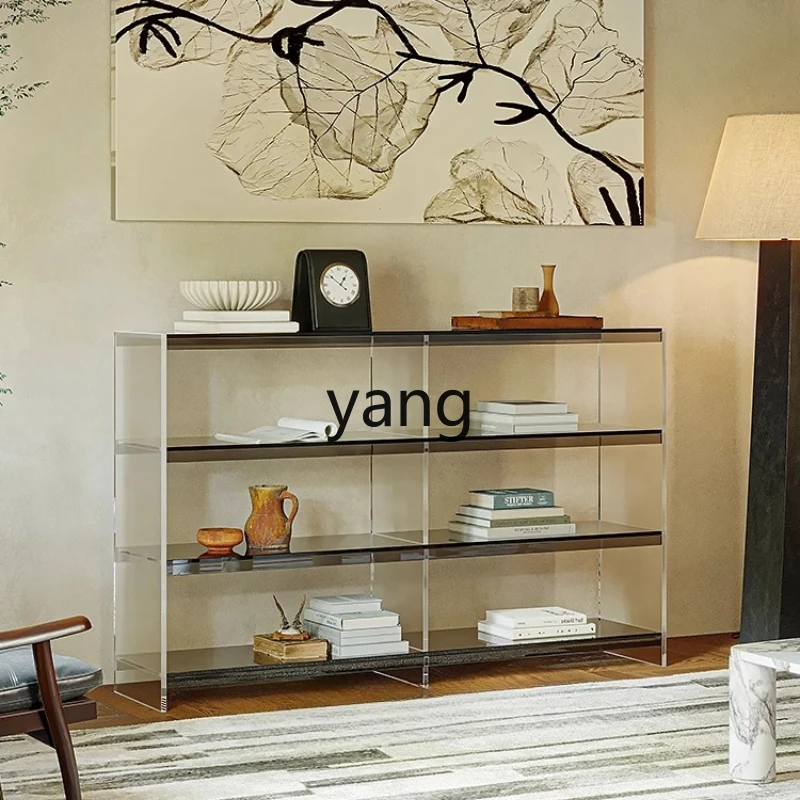 

Tgf minimalist entry light luxury porch cabinet living room against the wall wabi sandy wind shelf acrylic