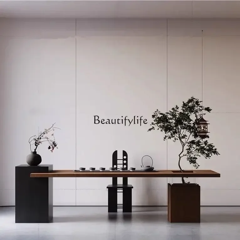 

LXНовый чайный столик в китайском стиле для гостиной, домашний журнальный столик, современный простой балконный чайный столик SSS