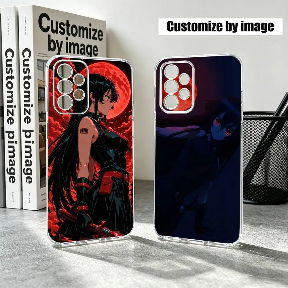 Anime Akame Hot Akame G-Ga KILL  Phone Case For Samsung S25,S24,S21,S22,S23,S30,Ultra,S20,Plus,Fe Transparent Cover