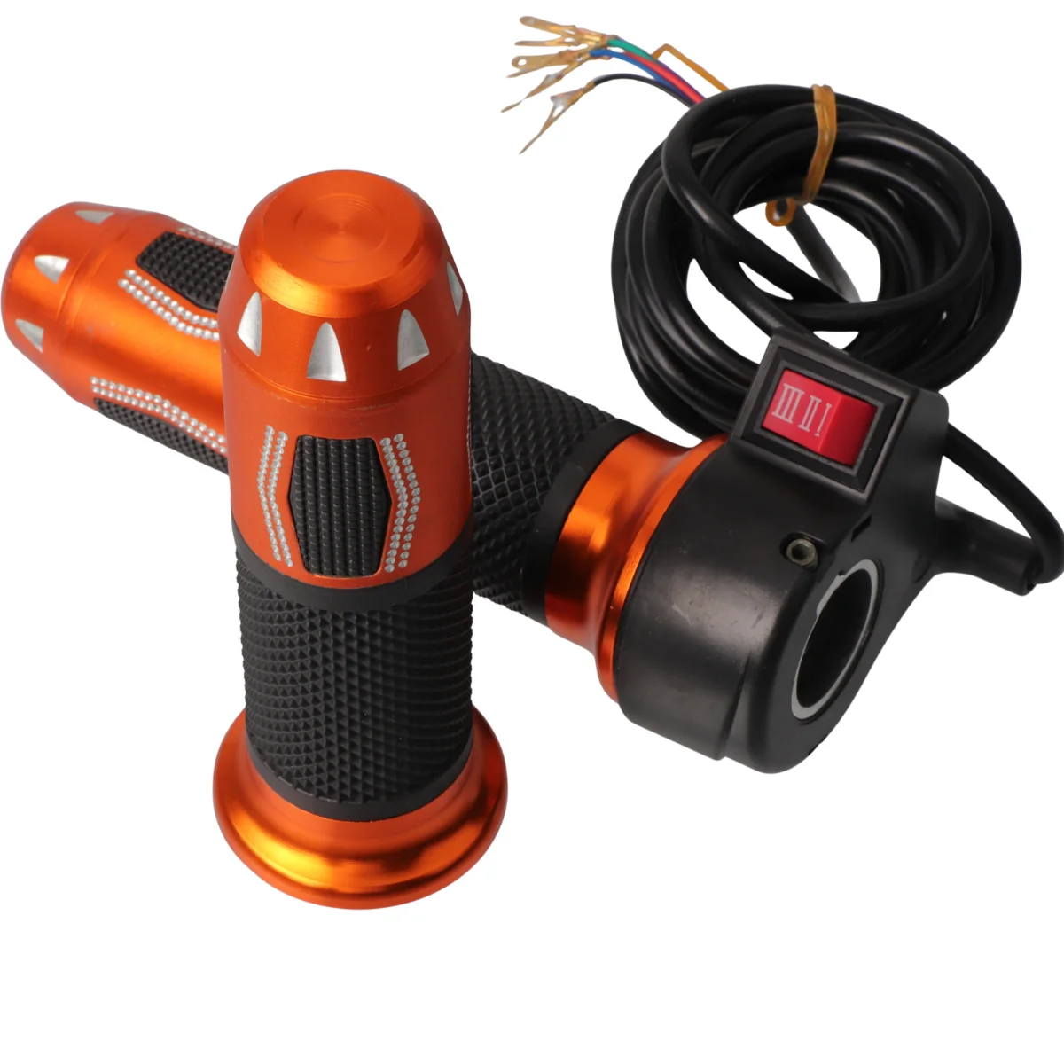 Aluminum Alloy Three-speed Gear Turn Grips Throttle Accelerator for Electric Scooter Three-wheeled Citycoco Modification Parts