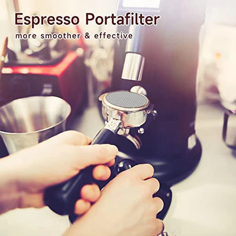 Schermo per dischi per caffè espresso, riutilizzabile, spessore 1,7 mm, 150Μm, in acciaio inossidabile, (confezione da 2)