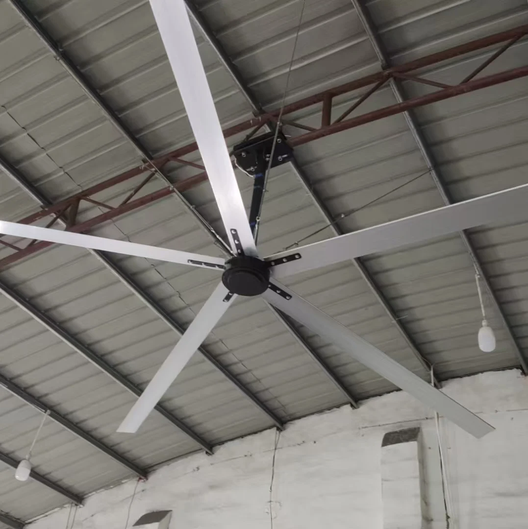 

CE HVLS 5.2m Energy Saving High Quality Industrial Ceiling Fan for Factory Air Ventilation System