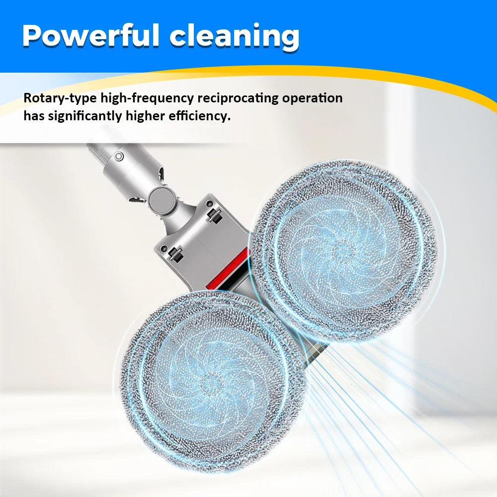 Электрическая швабра для влажной и сухой уборки для Dyson V6 V7 V8 V10 V11 V12 V15, насадка для пылесоса, щетка для швабры, аксессуары для пылесоса