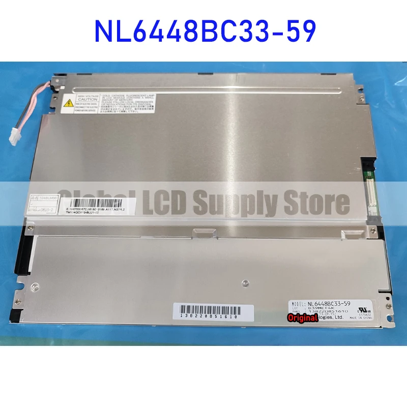 

NL6448BC33-59 10.4 Inch 640*480 LCD Display Screen Panel Original for NEC 31 Pins Connector Brand New Fully Tested