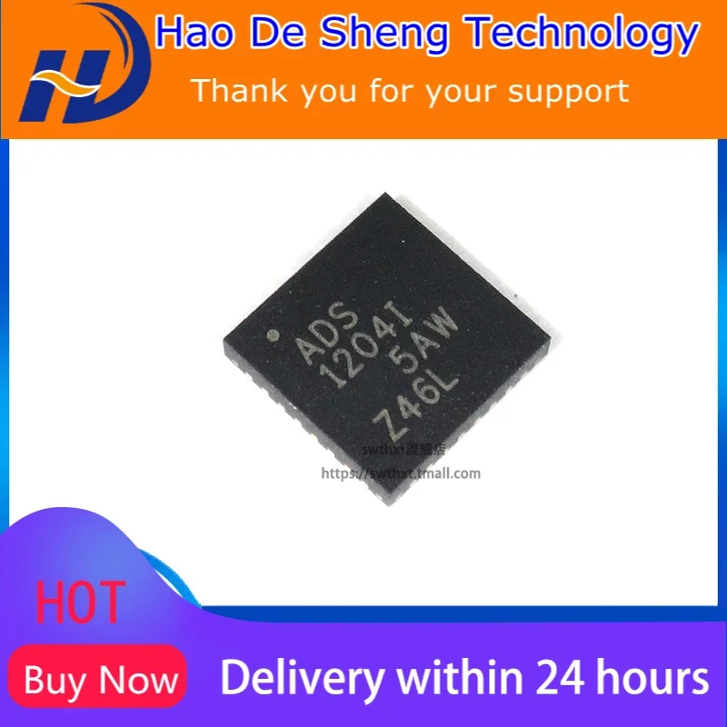 

10PCS/LOT ADS1204I ADS1204IRHBT ADS1204IRHBR QFN-32 New Original in Stock