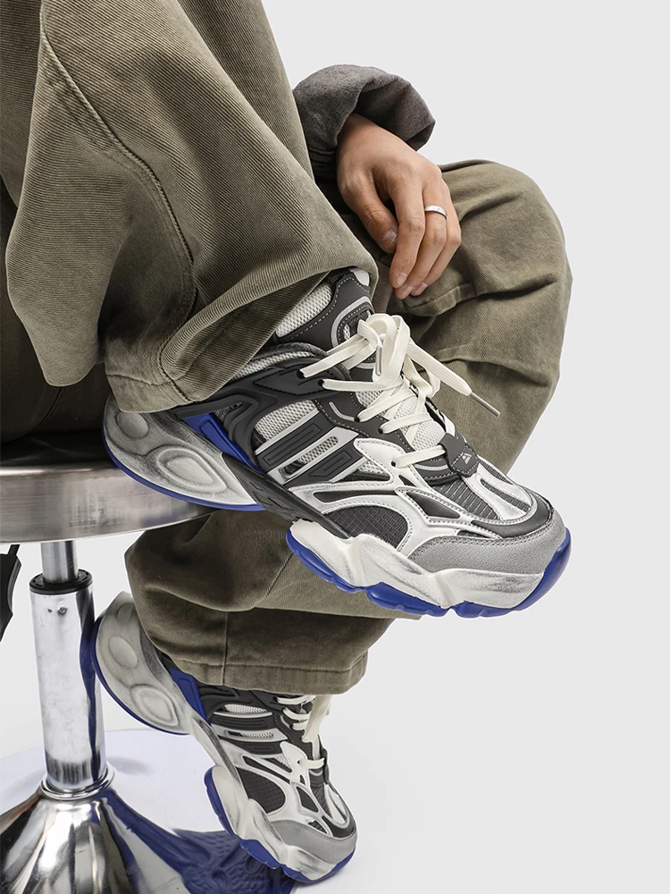 

Dr Brand Dad oes ex Trendy Breathable Me Running Casual oes Thi Bot Lightweight Spor Comfortable Sneakers