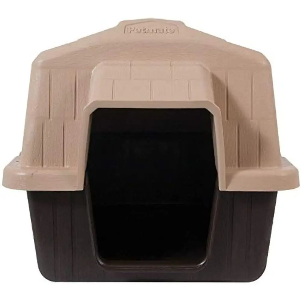 

Made in USA Outdoor Dog House for Small Pets up to 15 Pounds