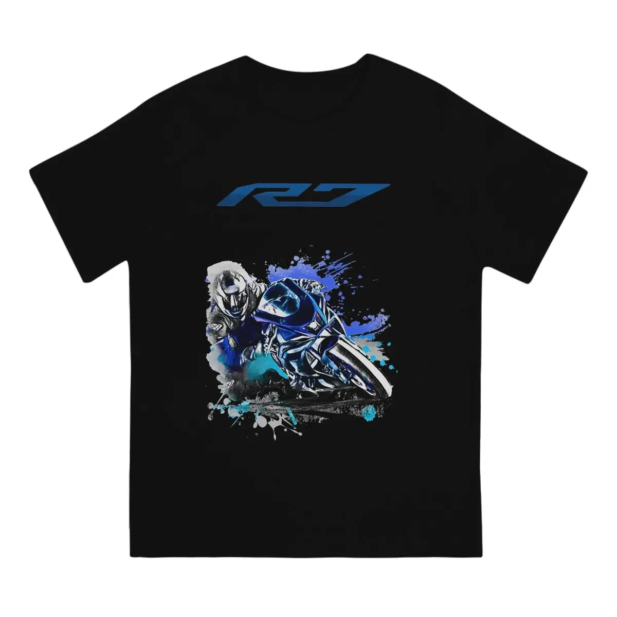 R7 2022 Men TShirt Y-Yamaha Crewneck Tops 100% Cotton T Shirt Humor Top Quality Gift Idea