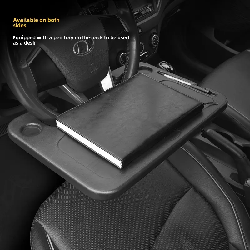 Car Table Holder Steering Wheel Car Laptop Computer Desk Mount Stand Table Eat Work Cart Drink Food Coffee Goods Holder Tray