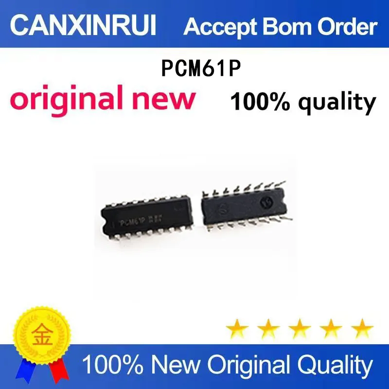 

(5-100 Pieces) Brand new original PCM61P DIP-16 spot chip IC