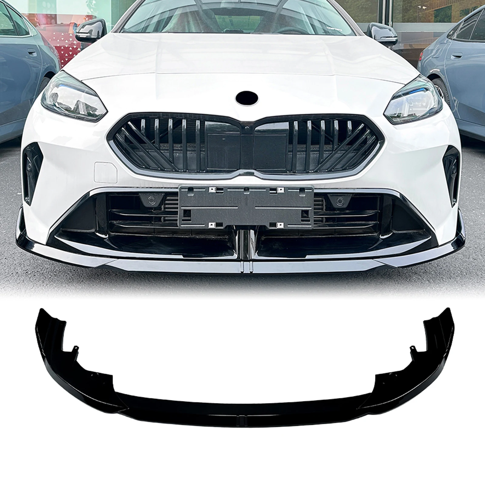 

Front Bumper Spoiler Splitter Lip For BMW 1 Series F70 2 Series F74 M Sport 2024